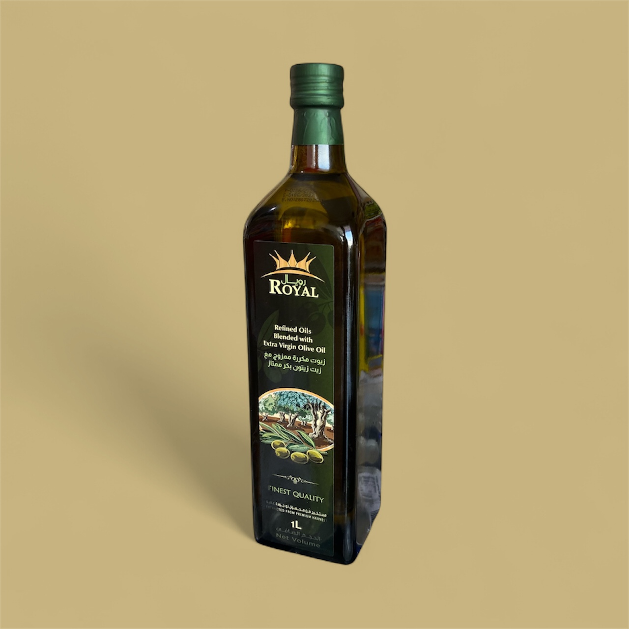 روغن زیتون رویال یک لیتری فرابکر اصل روغن زیتون خارجی وارداتی تضمین کیفیت و اصالت