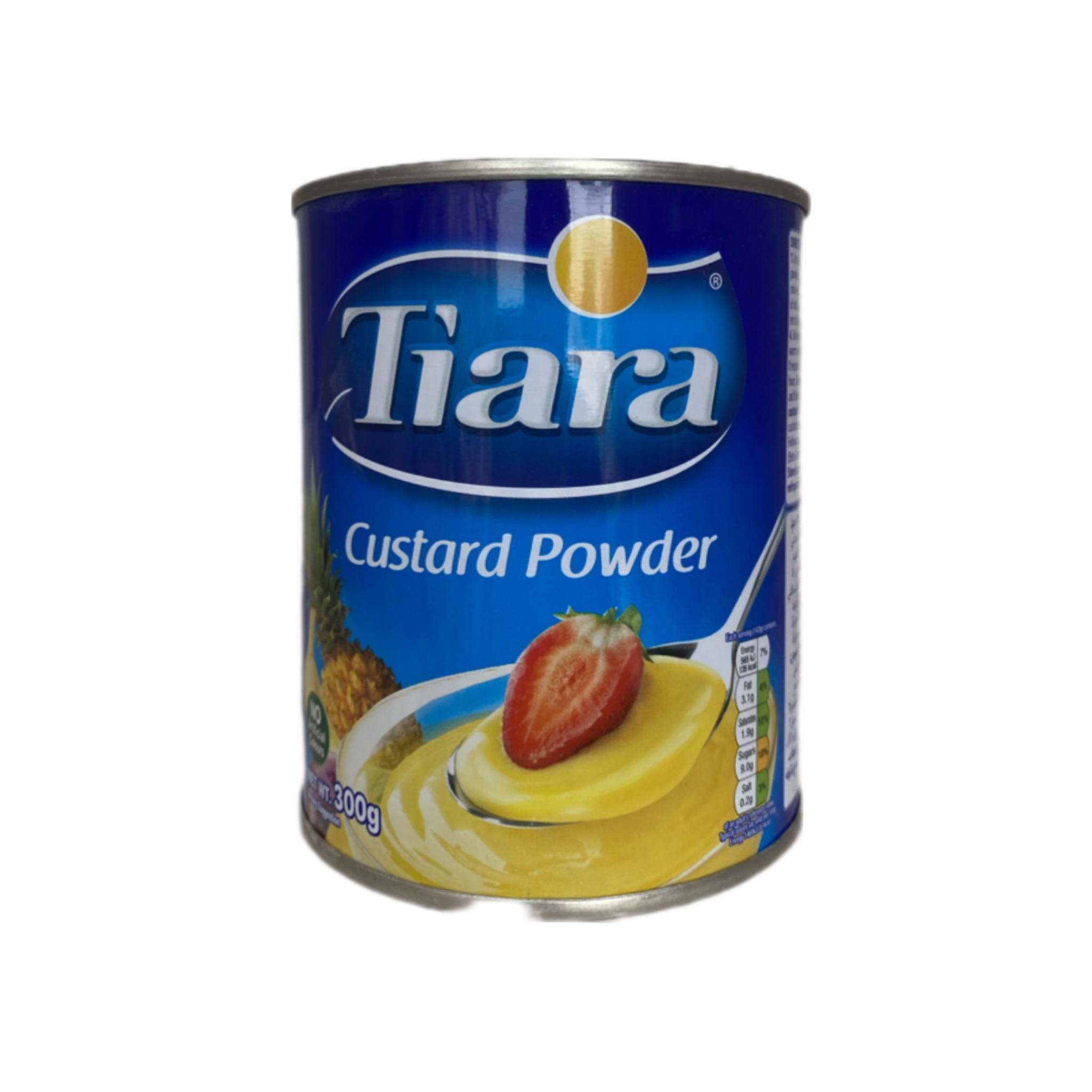 پودر کاسترد تیارا ۳۰۰گرم اصلیtiara فول تاریخ طعم میوه