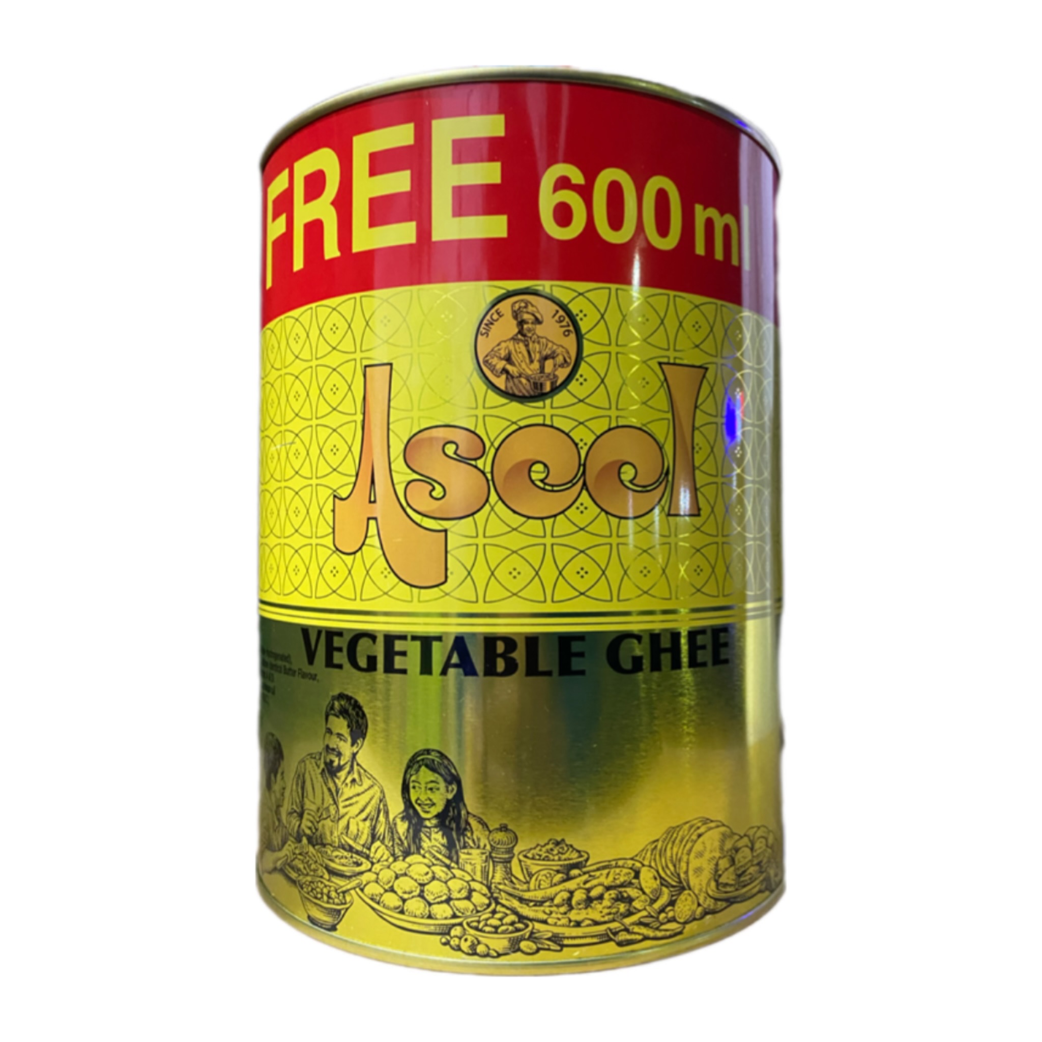 روغن جامد اصیل Aseel وزن 4,600کیلوگرم وارداتی تضمین کیفیت و اصالت