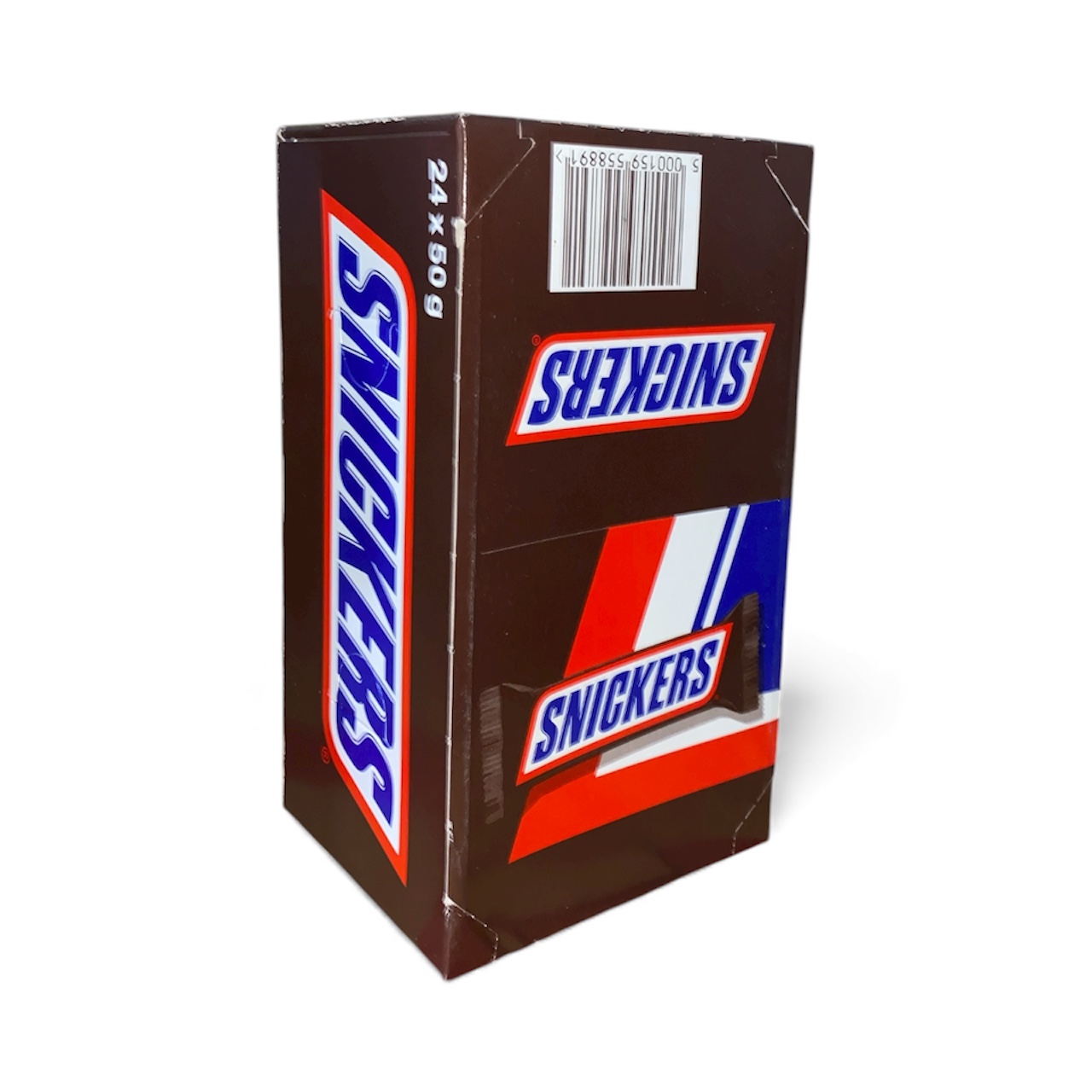 شکلات اسنیکرز 50گرم اصلی بسته ۲۴عددی Snickers