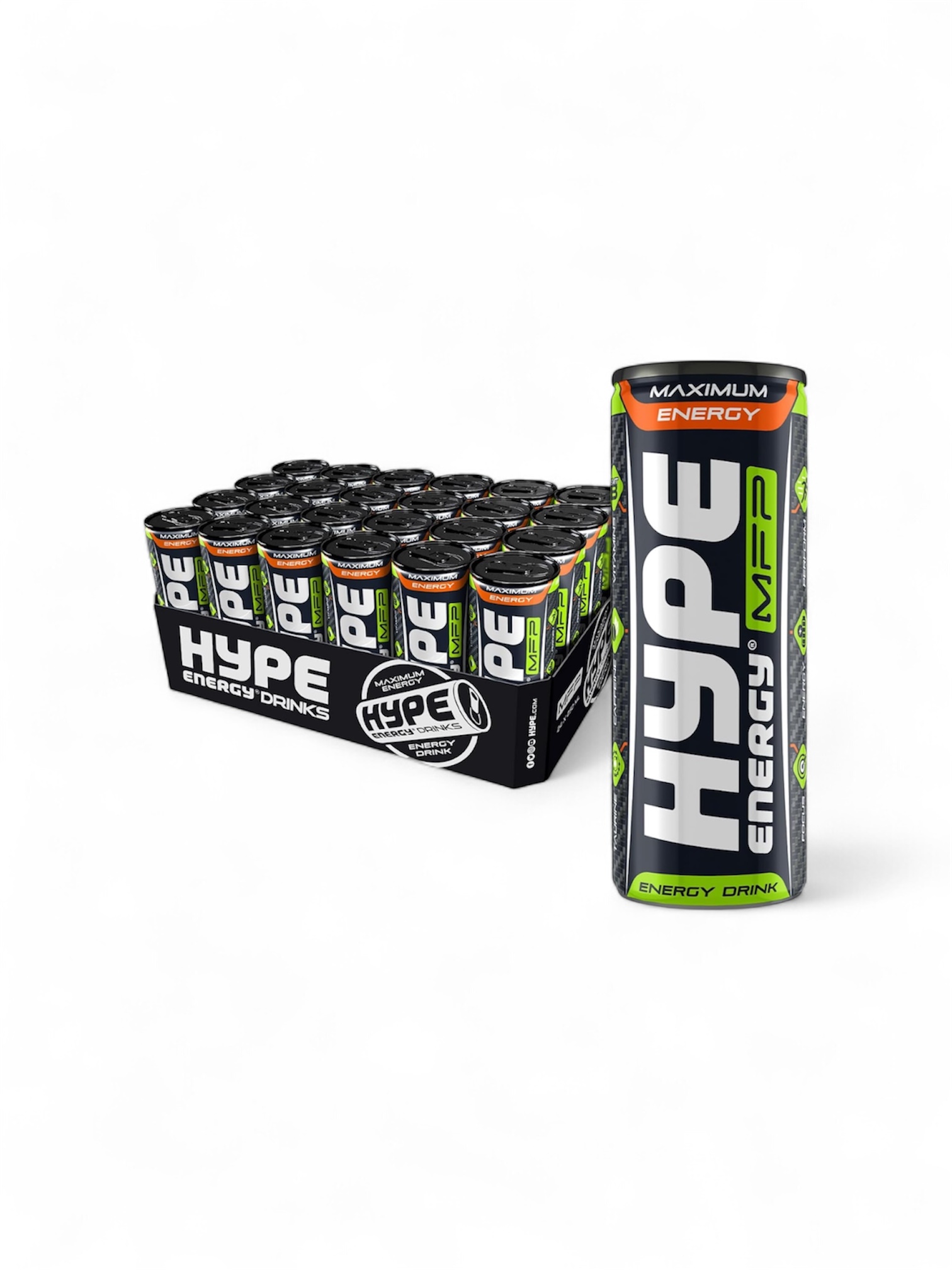 نوشیدنی انرژی زا هایپ اصلی Hype Energy drink قوطی 250میل بسته 24عددی عمده